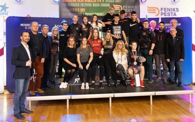srebro Mirosłąwy W Mistrzostwach Polski U-14 Stargard 12.11.2022